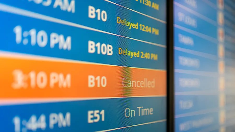 Flight reductions increase to 6% on Tuesday